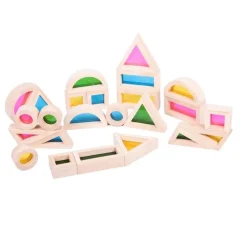 TickiT 24 Bloques Sensoriales Arcoiris - ^ Juegos Montessori