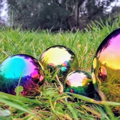 TickiT 4 Bolas Reflectantes Multicolores - ^ Juguetes Para El Aprendizaje Temprano Y La Motricidad