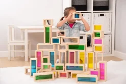 TickiT 36 Ladrillos De Construcción Arcoiris - ^ Juegos Montessori