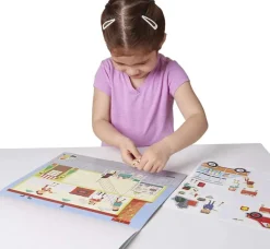 Melissa & Doug 200 Pegatinas Reutilizables - Mi Ciudad - ^ Actividades Creativas De Ocio