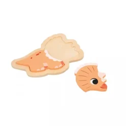 Janod 4 Puzles Evolutivos Dino - ^ Puzzles Para Niños