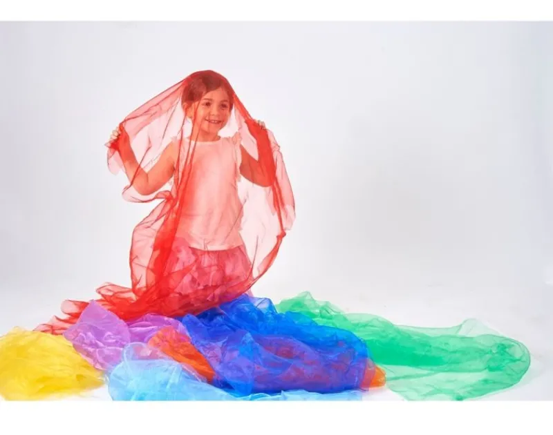TickiT 7 Telas De Organza Arcoiris - ^ Diabolos Y Malabares