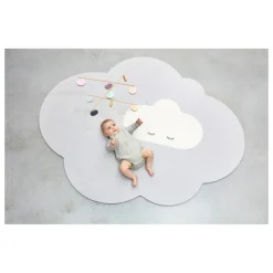 Quut Alfombra De Juego Nube Gris Perla 175 X 145 Cm - ^ Alfombras De Juego