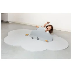 Quut Alfombra De Juego Nube Gris Perla 175 X 145 Cm - ^ Alfombras De Juego