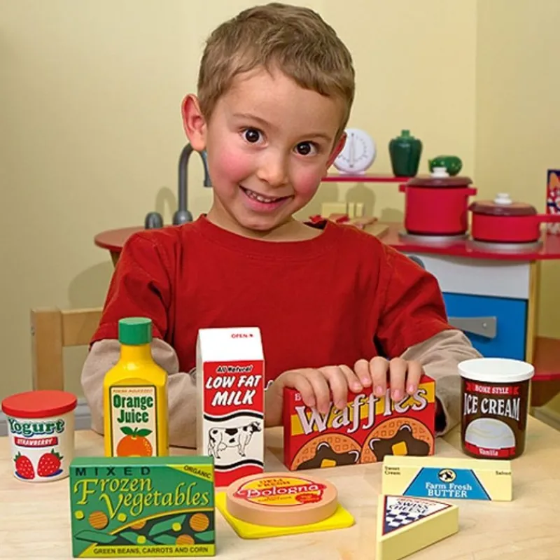 Melissa & Doug Alimentos En El Frigorifico De Estados Unidos - ^ La Cocina, El Tendero...