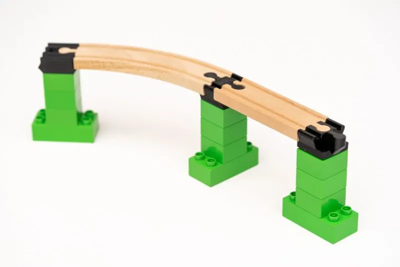 Toy2 Allround Small - 8 Conectores De Via - ^ Rails Brio