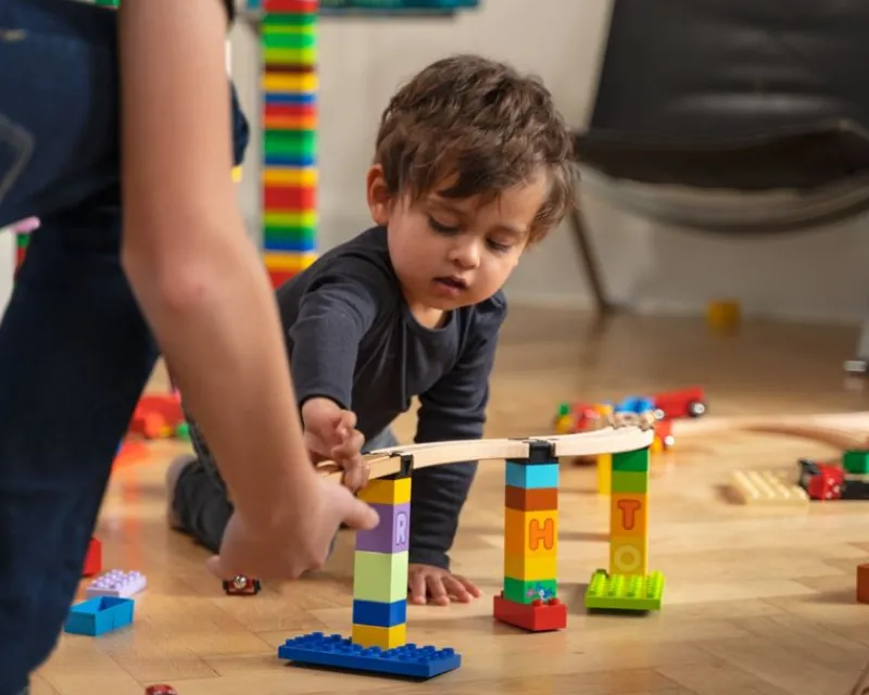 Toy2 Allround Xl - 41 Conectores De Via - ^ Rails Brio