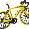 Ulysse Amarillo Articulada En Miniatura Ulises De Bicicleta^ Ciclistas En Miniatura