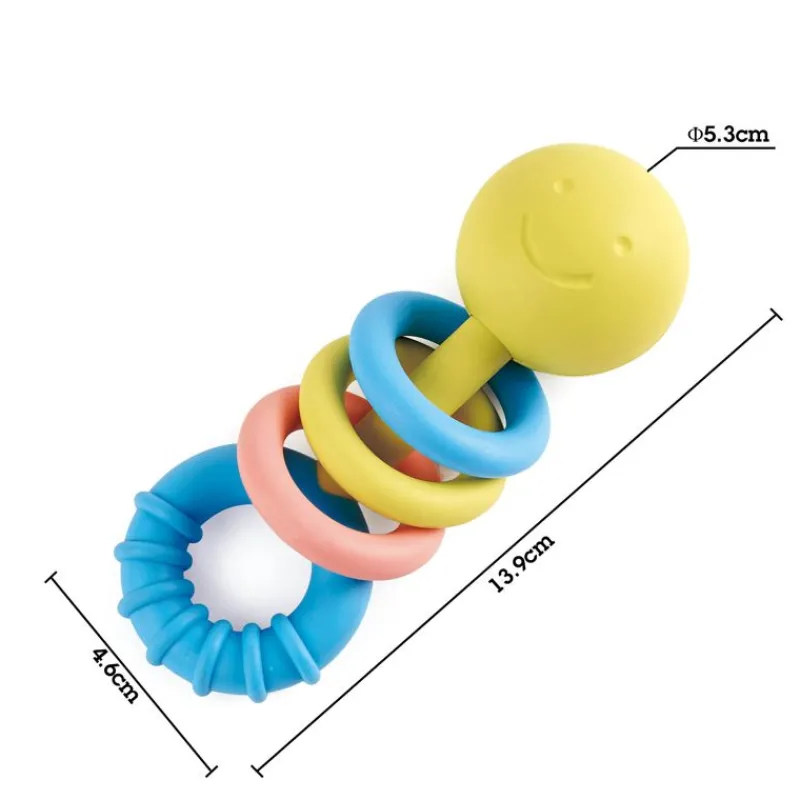 Hape Toys Anillos De Denticion Y Sonajero - ^ Cascabeles