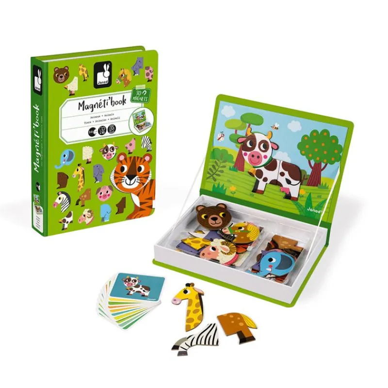 Janod Animales De Magneti'Book - ^ Imanes, Libros Magnéticos Y Juegos Magnéticos