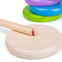 Bigjigs Toys Apilador De Arco Iris - ^ Bloques Y Juguetes Apilables