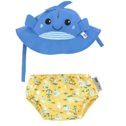 Zoocchini Banador Y Gorro De Ballena (6-12M) - ^ Barcos, Juguetes Para El Agua Y La Playa