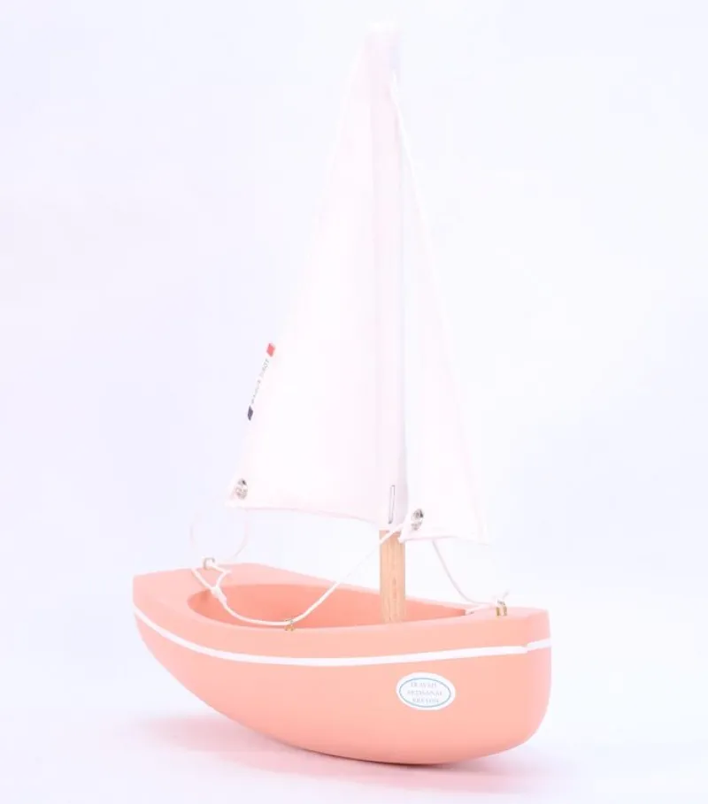 Maison Tirot Barco De Balandro Rosa 21Cm - ^ Barcos, Juguetes Para El Agua Y La Playa
