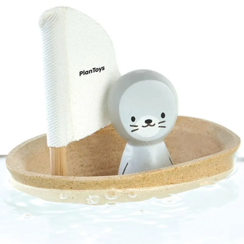 Plan Toys Barco De Focas - ^ Juguetes Para El Baño