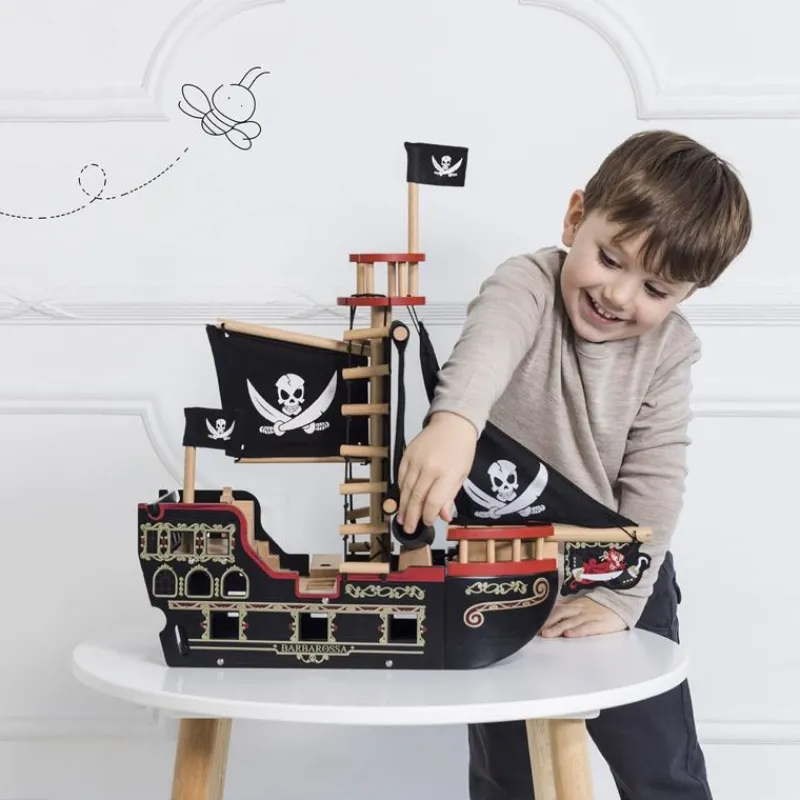 Le Toy Van Barco De Los Piratas De Barbarroja - ^ El Mundo De Los Caballeros Y Los Piratas