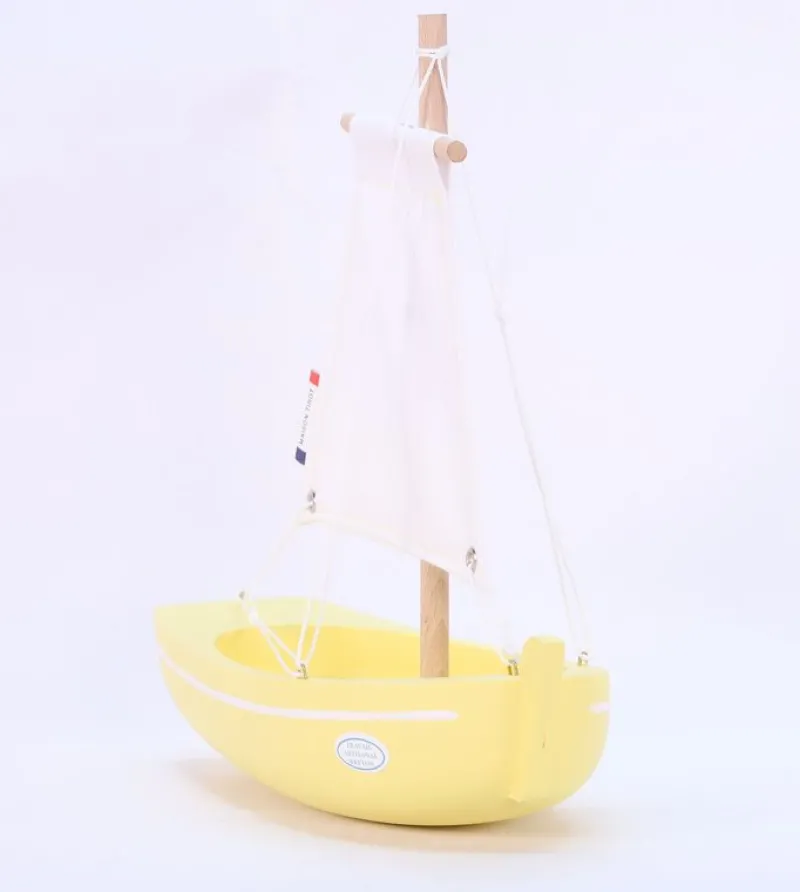 Maison Tirot Barco Le Misainier Amarillo 22Cm - ^ Barcos, Juguetes Para El Agua Y La Playa