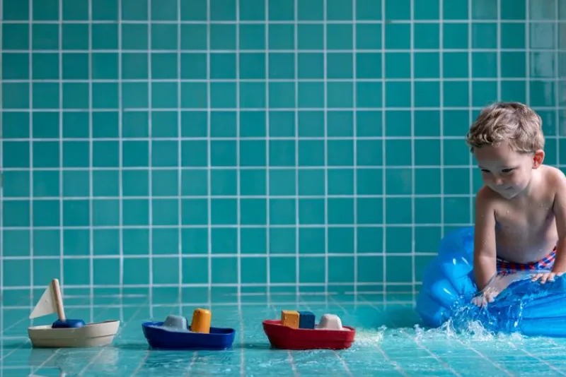 Plan Toys Barco Modular Grande Azul 21 Cm - ^ Barcos, Juguetes Para El Agua Y La Playa