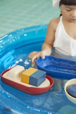 Plan Toys Barco Modular Rojo Grande 21 Cm - ^ Barcos, Juguetes Para El Agua Y La Playa