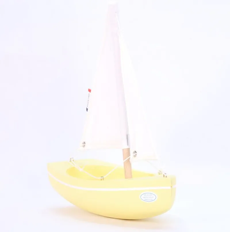 Maison Tirot Barco The Sloop Amarillo 21Cm - ^ Barcos, Juguetes Para El Agua Y La Playa