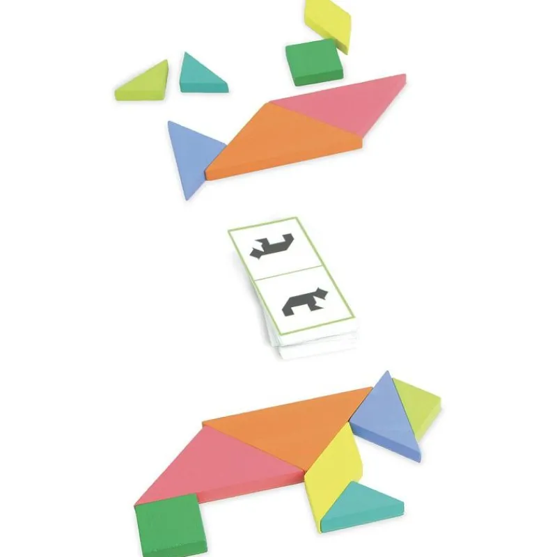 Vilac Batalla De Tangrams - ^ Juegos De Puzzle, Estrategia Y Logica
