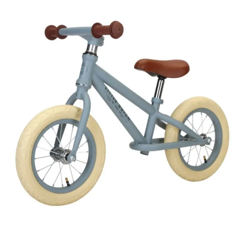 Little Dutch Bicicleta De Equilibrio Alfombra Azul - ^ Draisiennes Y Bicicletas De Madera