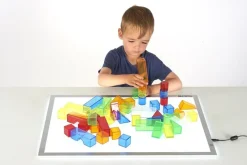 TickiT Bloques De Colores Translucidos 50 Piezas - ^ Juegos Montessori