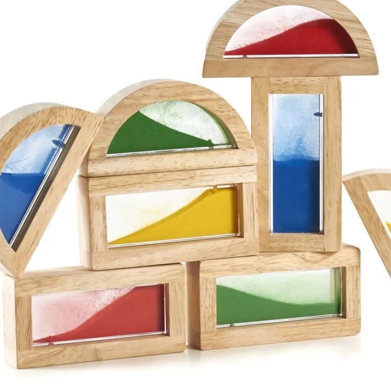 Guidecraft Bloques Del Arco Iris - Arena - ^ Juegos Montessori