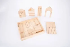 TickiT Bloques Gigantes De Madera Natural - ^ Bloques De Construcción