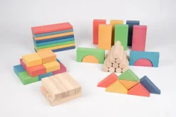 TickiT Bloques Gigantes De Madera Con Forma De Arco Iris - ^ Bloques De Construcción