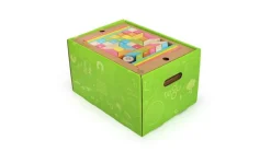 Tegu Bloques Magnéticos Kit Para El Aula 240 Unidades - ^ Imanes, Libros Magnéticos Y Juegos Magnéticos