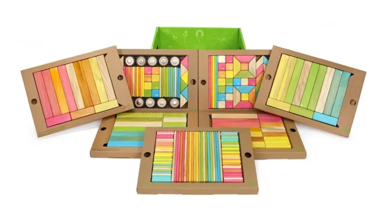 Tegu Bloques Magnéticos Kit Para El Aula 240 Unidades - ^ Imanes, Libros Magnéticos Y Juegos Magnéticos