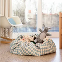 Play and Go Bolsa De Almacenamiento - Losange Bleu - ^ Alfombras De Juego