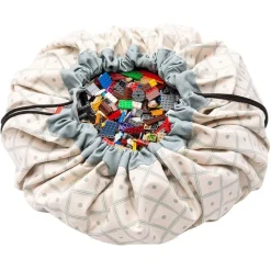 Play and Go Bolsa De Almacenamiento - Geo Vert - ^ Alfombras De Juego