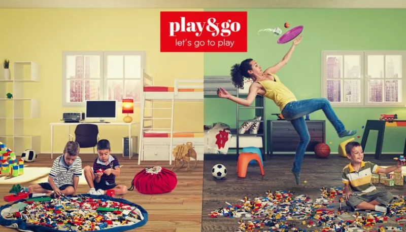 Play and Go Bolsa De Almacenamiento - Pinzas Para La Ropa - ^ Alfombras De Juego