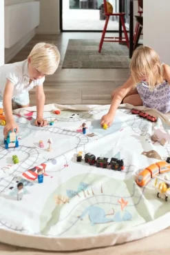 Play and Go Bolsa De Almacenamiento - Train Ours - ^ Alfombras De Juego