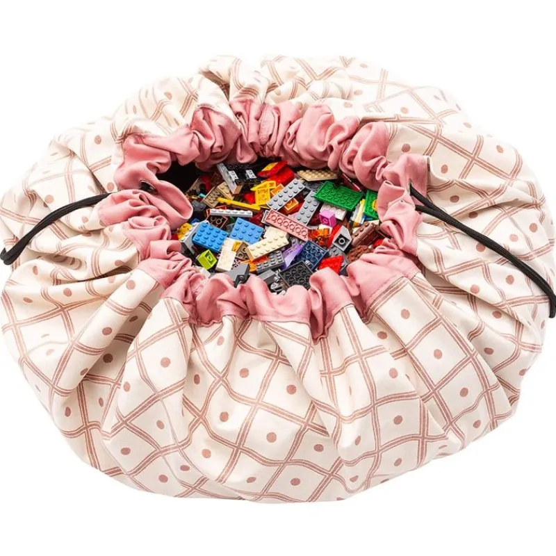 Play and Go Bolsa De Almacenamiento - Geo Corail - ^ Alfombras De Juego