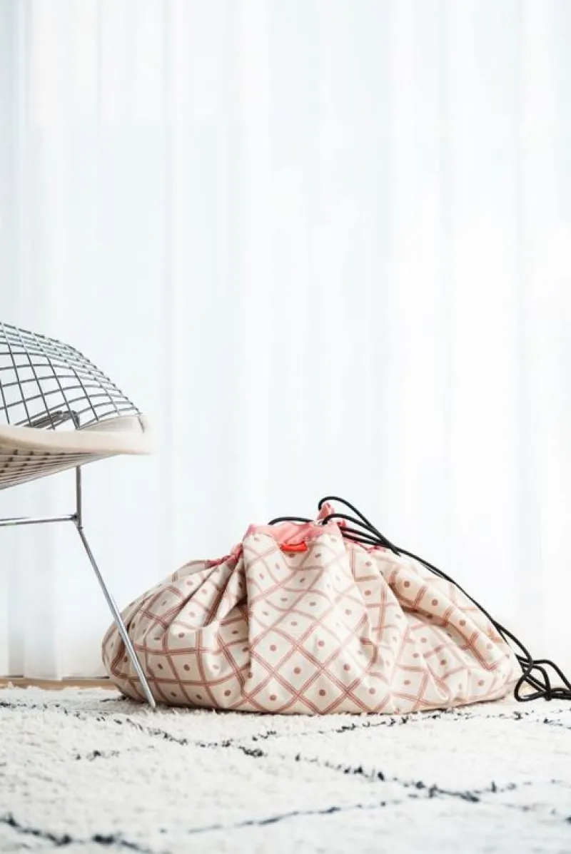 Play and Go Bolsa De Almacenamiento - Geo Corail - ^ Alfombras De Juego