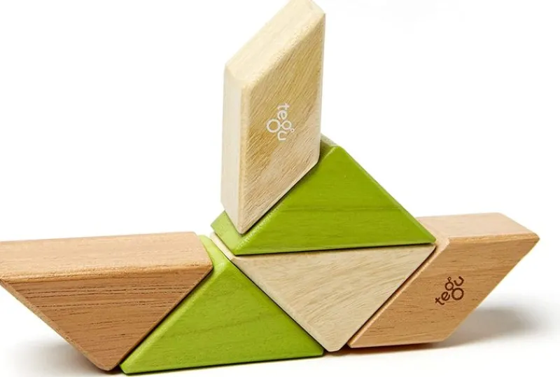 Tegu Bolsa De Bolsillo Prisma Jungla 6 Unidades - ^ Imanes, Libros Magnéticos Y Juegos Magnéticos