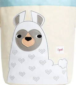 3 Sprouts Bolsa De Juguetes Lama - ^ Cajas De Juguetes Y Muebles De Almacenamiento