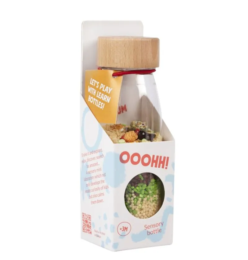 Petit Boum Botella Sensorial Macboum - ^ Juguetes Para El Aprendizaje Temprano Y La Motricidad