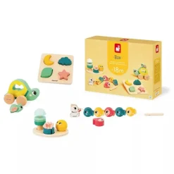 Janod Box Motricidad Fina 18 Meses - ^ Puzzles Para Niños