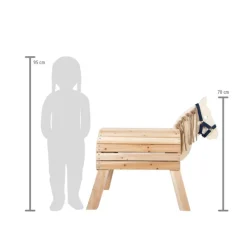 Small foot company Caballo De Madera Compacto - ^ Teatro Y Marionetas