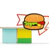 Candylab Toys Cabane Burger Food - ^ Circuitos Routiers, Garajes, Estaciones-Servicios...