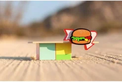 Candylab Toys Cabane Burger Food - ^ Circuitos Routiers, Garajes, Estaciones-Servicios...