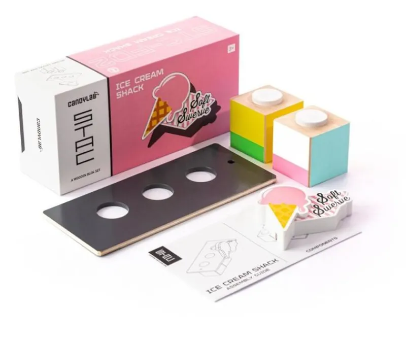 Candylab Toys Cabane Ice Cream Food - ^ Circuitos Routiers, Garajes, Estaciones-Servicios...