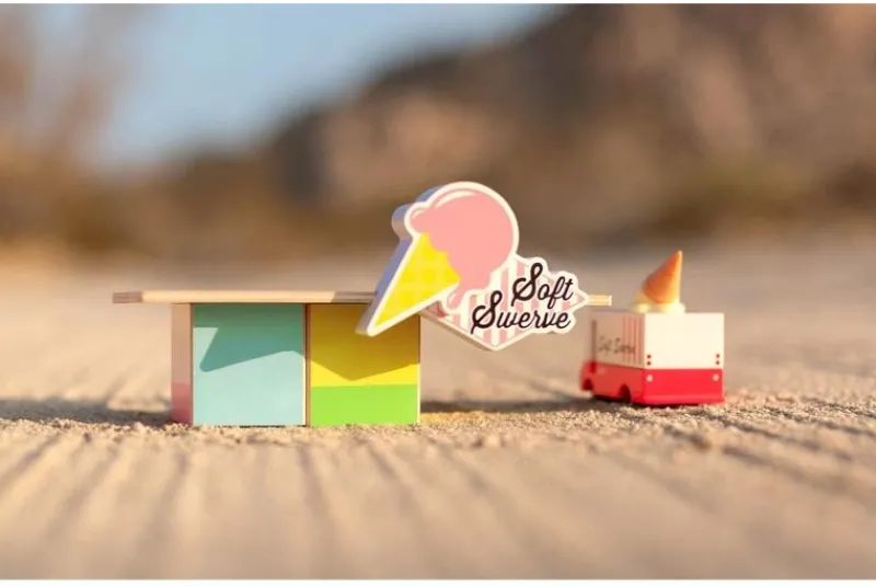 Candylab Toys Cabane Ice Cream Food - ^ Circuitos Routiers, Garajes, Estaciones-Servicios...