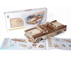 Ugears Cabriolet Vm-05 Modelo Mecanico - ^ Descubrimiento De La Ciencia