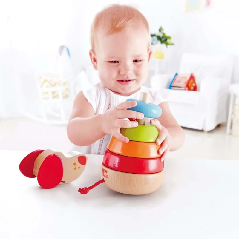 Hape Toys Cachorro Arco Iris - ^ Bloques Y Juguetes Apilables