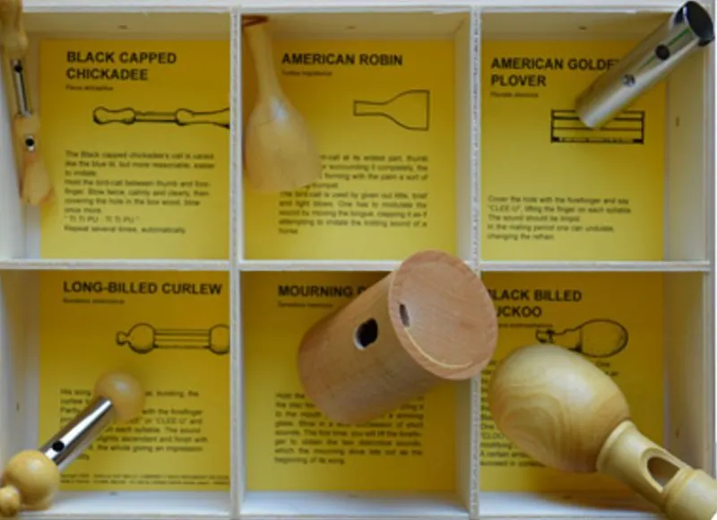 Quelle est Belle Company Caja De 6 Cantos De Pájaros - Aves De America Del Norte - ^ Llamadas De Pájaros