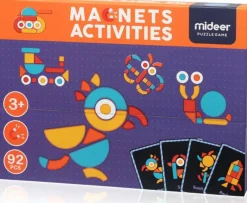 Mideer Caja De 92 Formas Magneticas - ^ Imanes, Libros Magnéticos Y Juegos Magnéticos